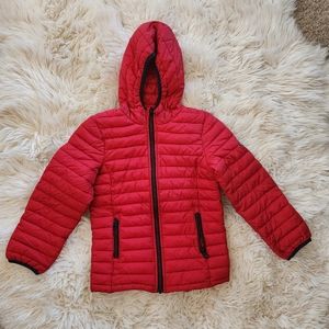 Joules Youth Red Puffy Coat sz 7